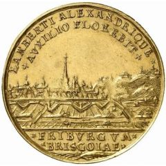 1 Thaler Gold pattern strike