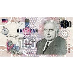 100 Pounds Northern Bank