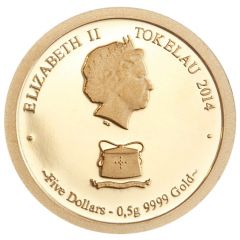 5 Dollars - Elizabeth II Pegasus