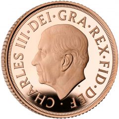 1 Sovereign - Charles III Queen Elizabeth II Memorial