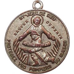Medal - Saint John of God Protect Quebec Fire Fighters