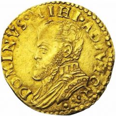 1/2 Gold Real - Philip II Second type