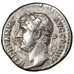Denarius - Hadrian ROMA FELIX, Roma