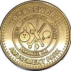 Token - Sportsworld Amusement Park Paramus, New Jersey