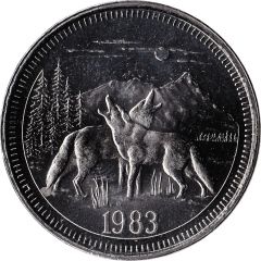 Souvenir Dollar - Jasper, Alberta