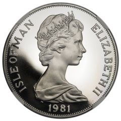 1 Crown - Elizabeth II Louis Braille, Platinum Proof