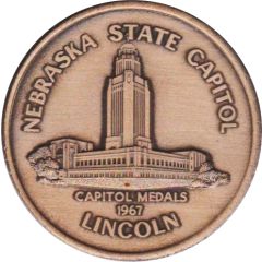 Medal - Capitol Medals - Nebraska State Capitol