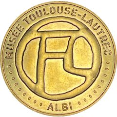 Monnaie de Paris Tourist Token - Albi Musée Toulouse-Lautrec - Monogramme