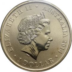 1 Dollar - Elizabeth II 4th Portrait - Young Collectors - Cybernetics