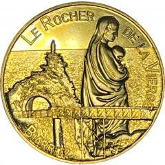 Jeton touristique - Monnaie de Paris - Le rocher de la vierge - Biarritz