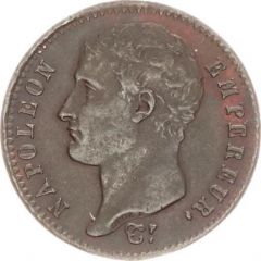 20 francs Napoléon Essai en étain, tête nue