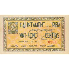 25 Céntimos La Riba