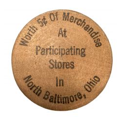 Wooden Nickel - North Baltimore, Ohio