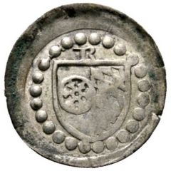 1 Pfennig - Theodoric I Schenk of Erbach