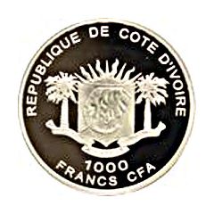 1000 Francs CFA FIFA World Cup 2010