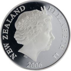 1 Dollar - Elizabeth II 4th Portrait, Gold Rushes, Silver Proof
