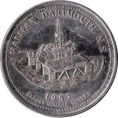 Commemorative Dollar - Halifax-Dartmouth, Nova Scotia