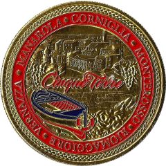 Medal - Patrimonio del UNESCO Cinque Terre