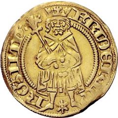 Gold guilder - Frederick III Dortmund mint