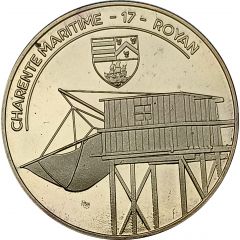 Jeton touristique - Fonderie Saint Luc - Charente Maritime - Royan le phare du Cordouan