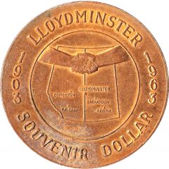 Souvenir Dollar - Lloydminster, Alberta/Saskatchewan