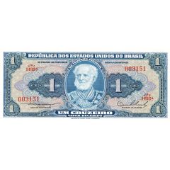 1 Cruzeiro Thesouro Nacional, 1st print