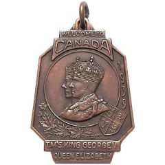 Medal - Royal Visit to Canada 1939