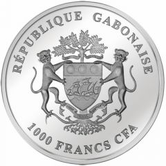 1000 Francs CFA African Springbok Smick Edition