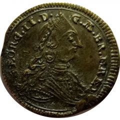 Counter token - George II 3 Flowers