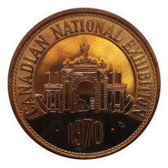 Medal - Canadian National Exhibition 1970