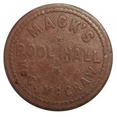 25 Cents - Mack`s Pool Hall Portland, Oregon