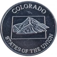 Token - Shell’s States of the Union Coin Game, Version 2 Colorado / Massachusetts
