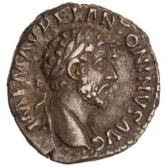 Denarius - Marcus Aurelius CONCORD AVG TR P XV COS III, Concordia and Spes