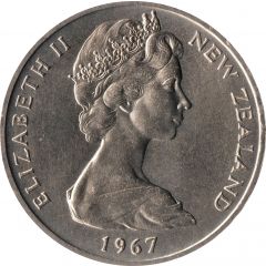 1 Dollar - Elizabeth II 2nd portrait, Shield of Arms
