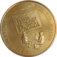 Monnaie de Paris Tourist Token - Aubagne Le Petit Monde de Pagnol - Atelier Thérèse Neveu