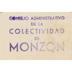 5 Pesetas Monzón