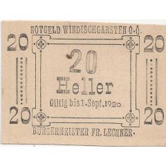 20 Heller Windischgarsten