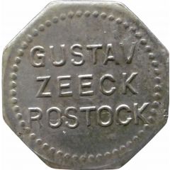 2 Pfennig - Rostock Gustav Zeeck