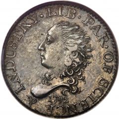 5 Cents `Half Disme`