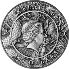 10 Dollars - Elizabeth II Chinese Dragon and Tiger