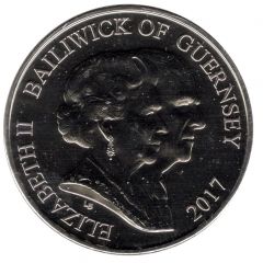 5 Pounds - Elizabeth II Platinum Wedding