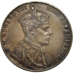 Medal - Proposed Coronation of Edward VIII 1937