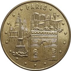 Monnaie de Paris Tourist Token - Paris 4 monuments