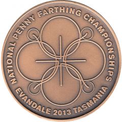 Medal - Evandale National Penny Farthing Championships