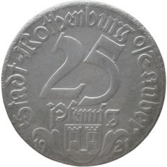 25 Pfennig - Rothenburg ob der Tauber St. Wolfgang
