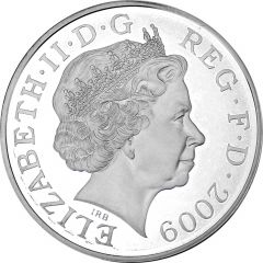 5 Pounds - Elizabeth II King Henry VIII, Silver Proof