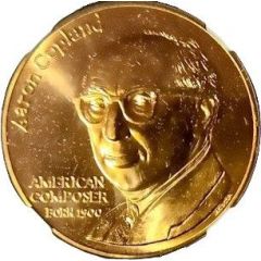 Medal - Aaron Copland