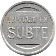 Metro Token - Buenos Aires Subte