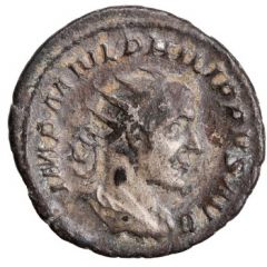 Antoninianus - Philippus I SALVS AVGG, Salus