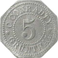 5 Pfennigs - Grünthal C. Conradty